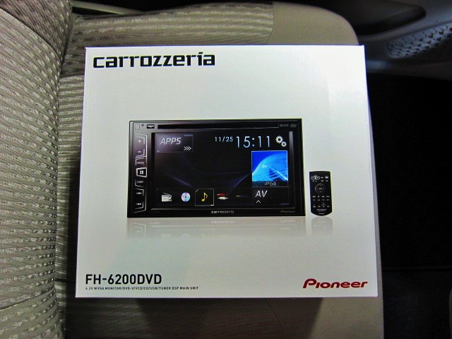 カロッツェリア FH-6200DVD  USB CD DVD プレーヤー